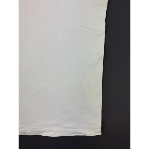 Vintage Y2K Walt Disney Mickey Mouse Epcot Center Tank Top Promo Art Logo White - Picture 13 of 15